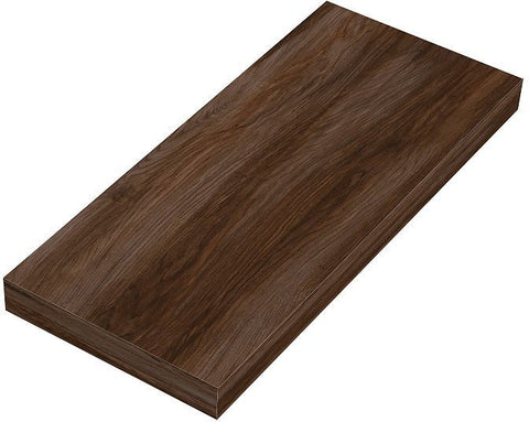 Wandtablet COFFEE 150X350X19MM tot 7KG notelaar Fluweel
