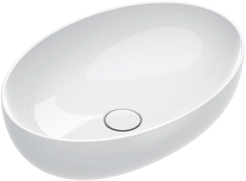 Opbouwlavabo sfera catalano cataglaze+ 60X42 H16 zonder overloop wit