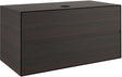 Onderbouw 2LADES+TABLET voor opbouwlavabo centraal tenso 90CM zonder kraangat wenge