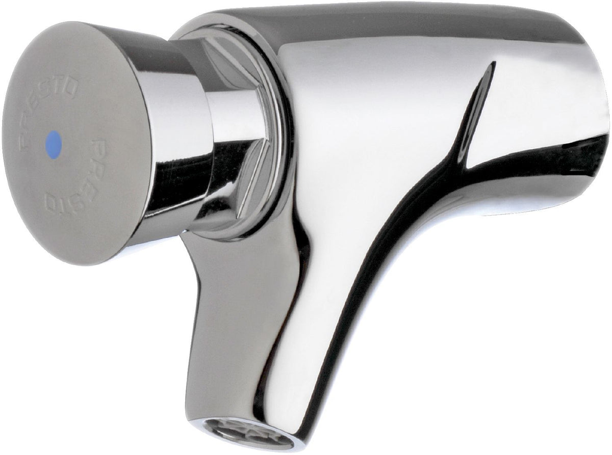 Zelfsluitende kraan koud water presto 504 1/2" chroom