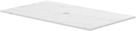 Tablet Keramisch MARMER puro B90 H 1,2 1AFVOERGAT white calacatta