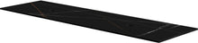 TABLET KERAMISCH MARMER PURO B180 H1,2 2AFVOERGATEN BAMBOO BLACK