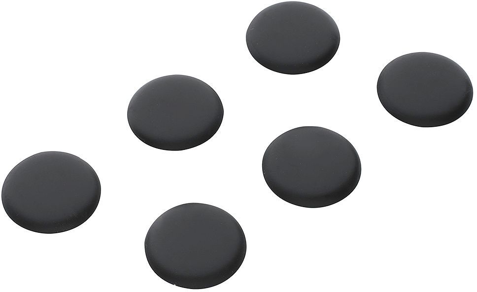 SET BUFFERS VOOR WC BRIL SFERA/ZERO CATALANO SLIM ZWART