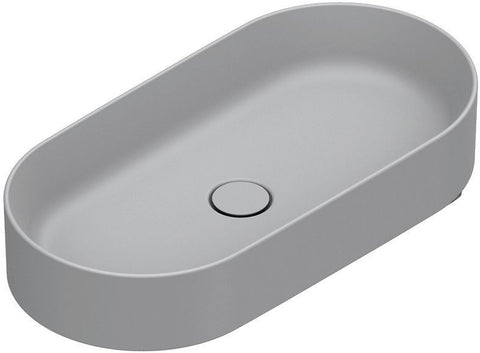 Opbouwlavabo Zero catalano cataglaze+ 70X35 H12 zonder overloop cemento satinato