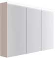 ARMOIRE TOILETTE COFFEE 3 PORTES 1200MM 4250K GRIS BASALTE MAT