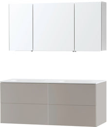 MEUBEL PURO DUO GRIJS 140 SOLID MOLTO SPIEGELKAST