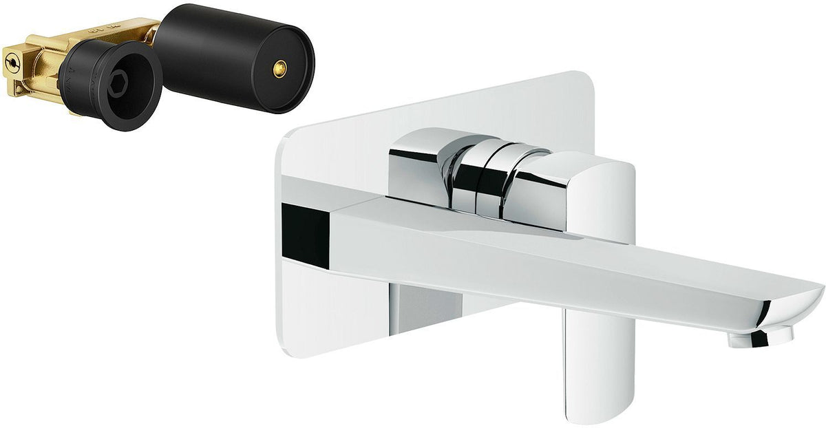 1GREEP Mengkraan lavabo muur acquaviva nobili 200MM chroom
