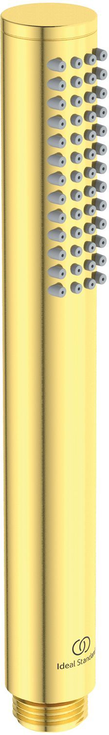 Staafhanddouche 1JET joy Ideal Standard brushed gold 8 liter/minuut, douchesets & douchekoppen — SKU DESCO-187429