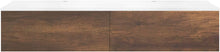 ONDERBOUW COFFEE 2 LADES 160 DUO EIK.DEC.ROEST +DUBBELE WASTAFEL WIT