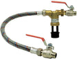 KIT DE REMPLISSAGE CC AVEC ROBINETS A BILLE 3/4"MM AGREE CA 50CM
