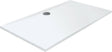 Doucheplaat newforce 140-100-3,5 Solid mat wit