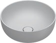 Opbouwlavabo sfera catalano cataglaze+ diameter 42 H16 zonder overloop cemento satinato