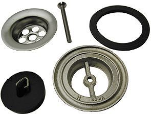 Lavabo krepine +stop 5/4"CHROOM