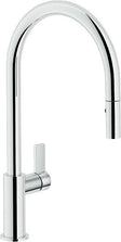 MITIGEUR CUISINE FLAG BAC HAUT COUDE+DOUCHETTE CHROME