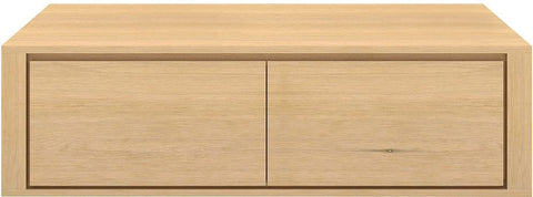 Onderbouw shadow ethnicraft 2 lades 185CM eik, badkamermeubelen — SKU DESCO-155492