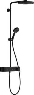 COLONNE DE DOUCHE+THERMOSTAT PULSIFY S 260 1JET ECOSMART HG NOIR MATTE 9L/MIN