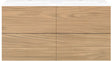 Onderbouw COFFEE 4 lades 120 duo eik klassiek+wastafel porselein wit
