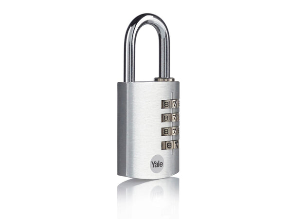 Yale cijferhangslot 38mm zilver