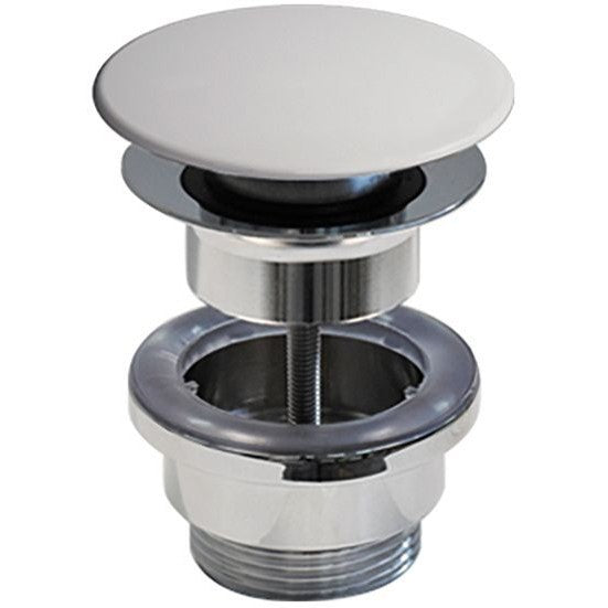 Clic-clac krepine porselein catalano 5/4"UNIVERSEEL mat wit