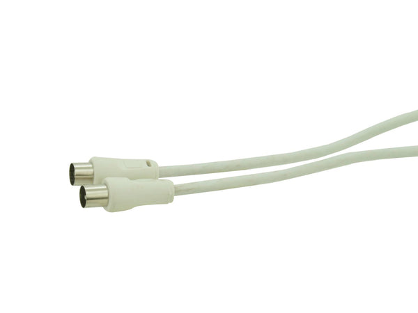 Profile coax kabel 100hz 10m wit