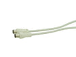 Profile coax kabel 100hz 15m wit