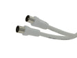 Profile coax kabel 100hz 1,5m wit