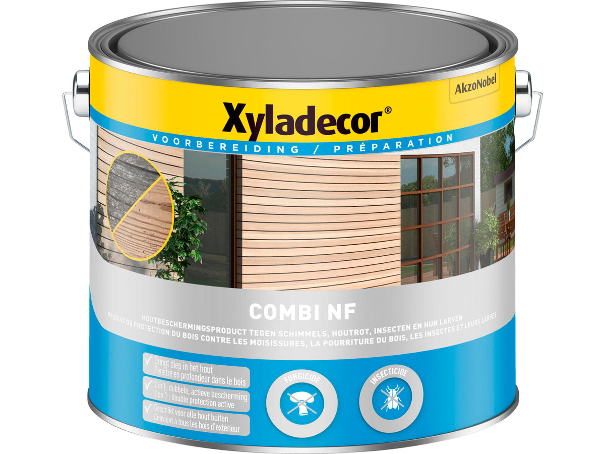 Xyladecor combi NF 2,5l, houtbescherming — SKU COLOS-1099460, EAN 5410083475551