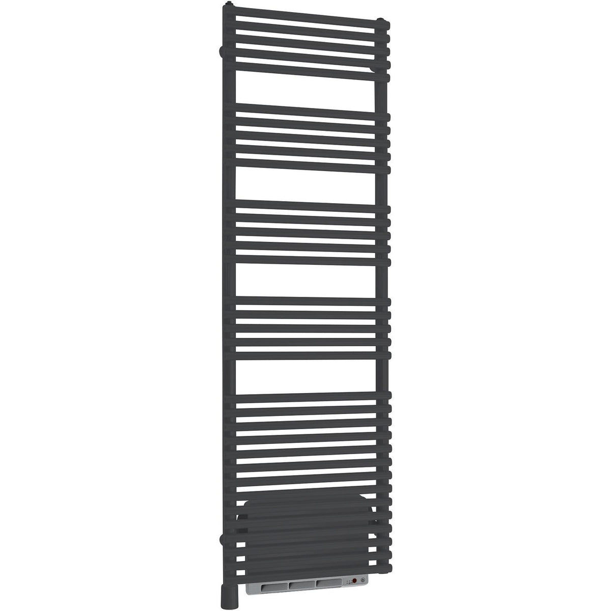 D-BADKAMERRADIATOR TUBO TURBO 496/1746MM 1000W MET VENTILO 1000W MAT ZWART
