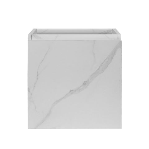 Belvit wastafelonderkast 40x50x22,3cm MDF marmerlook deuraanslag rechts, wastafelonderkasten — SKU MB-19621-23148, EAN 5404029124665