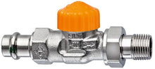 VANNE THERMOSTATIQUE ECLIPSE HEIMEIER 1/2" DROIT + RACCORD