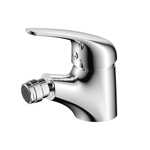 BELVIT bidet mengkraan chrom eenhandige handgreep opbouwmontage met draaibare dussel - Chroom, bidets — SKU MB-19581-23108, EAN 5404029124238
