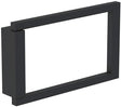 RING GRID COSMIC MAT ZWART