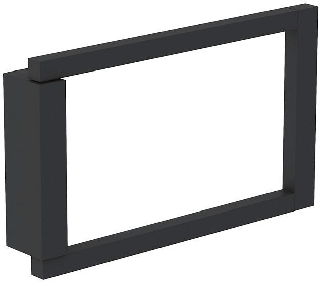 RING GRID COSMIC MAT ZWART