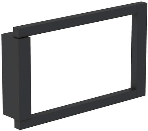 RING GRID COSMIC MAT ZWART