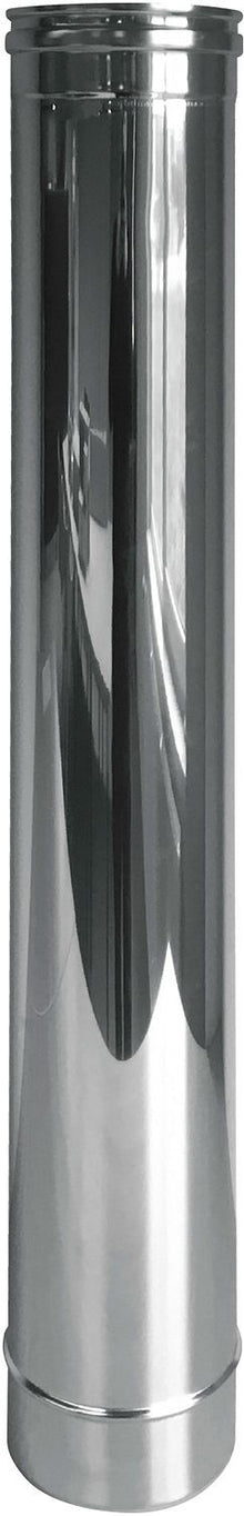 Inox enkelwandige buis 0,5M 150MM