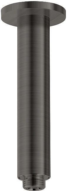 Douchearm plafond universeel nobili rond 1/2"-15CM grapfite geborsteld