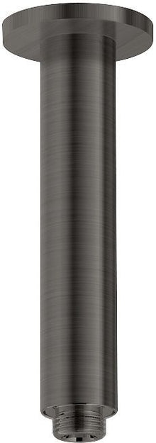 BRAS DE DOUCHE PLAFOND UNIVERSEL NOBILI ROND 1/2"-15CM GRAPHITE BROSSÉ