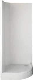 Douchecabine monolith 950 kwartrond wit 95-95-225