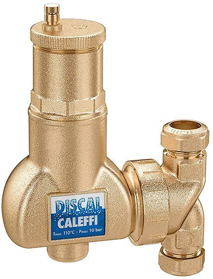 Caleffi Box 4*DISCAL*UNIVERSELE luchtafsheider 28Ø