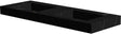 TABLET KERAMISCH MARMER PURO DUBBELE LAVABO S B140 H10 ZONDER KRAANGATEN BAMBOO BLACK