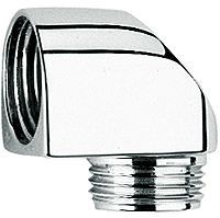 Kniestuk 1/2"F - 1/2"M chroom