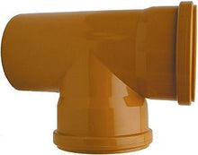 PVC T riool 90° 200MM rood/bruin
