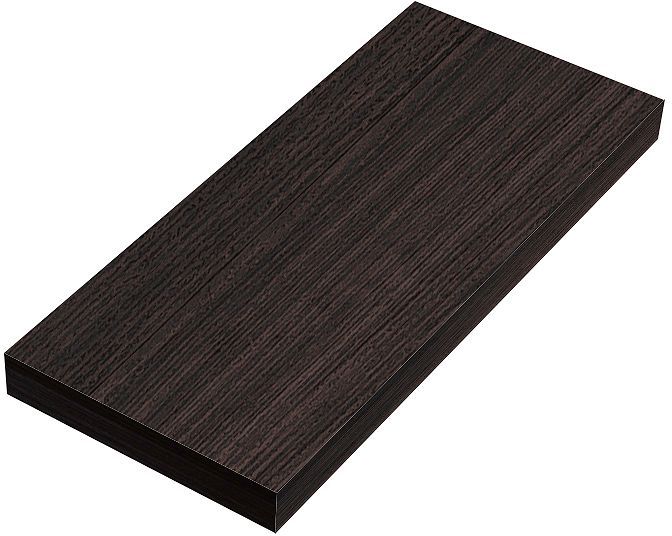 Wandtablet COFFEE 150X350X25MM tot 7KG eik Decor mokka