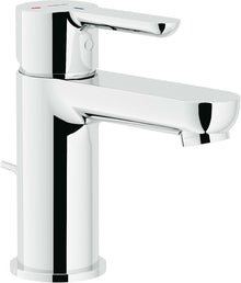 1 Greep mengkraan lavabo coldstart abc met automatische sluiting chroom