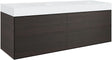 Onderbouw 4LADES voor tablet puro 2 lavabos tenso 160CM wenge