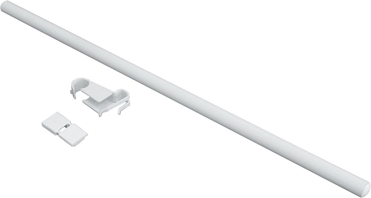 Handdoekbeugel voor d-radiator UNI.8 900MM wit, verticale radiatoren — SKU DESCO-156795