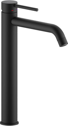 1GREEP MENGKRAAN LAVABO LIVE NOBILI HOOG MET CLICK-CLACK MAT ZWART