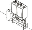 SYSTEME CASCADE PREFAB COMPLET POUR MONTAGE EN LW DE 2X QUINTA ACE 160 REMEHA