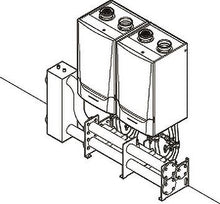 SYSTEME CASCADE PREFAB COMPLET POUR MONTAGE EN LW DE 2X QUINTA ACE 160 REMEHA