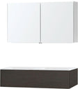 MEUBLE PURO DUO WENGE 120 1 TIROIR SOLID MOLTO ARMOIRE TOILLETTE